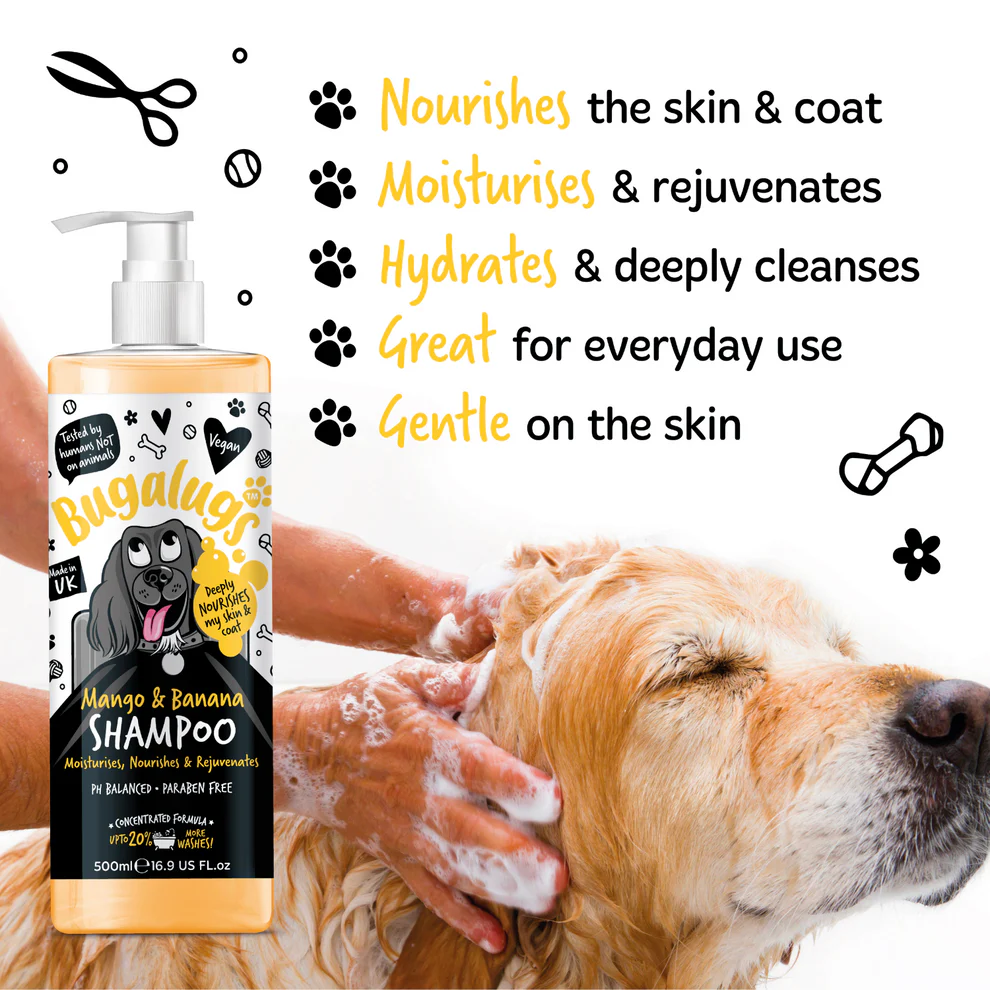 Bugalugs Shampoo - Mango & Banana 500ml