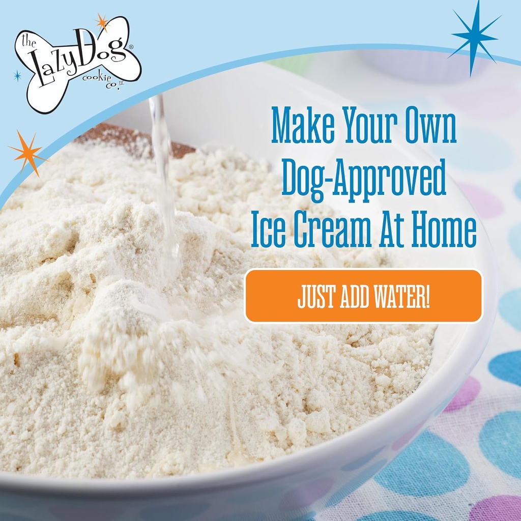 LazyDog - Vanilla Ice Cream Mix for Dogs