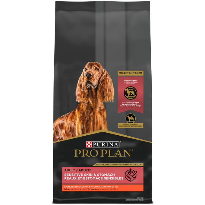 Purina Pro Plan Adult Sensitive Skin & Stomach Salmon & Rice 4lb