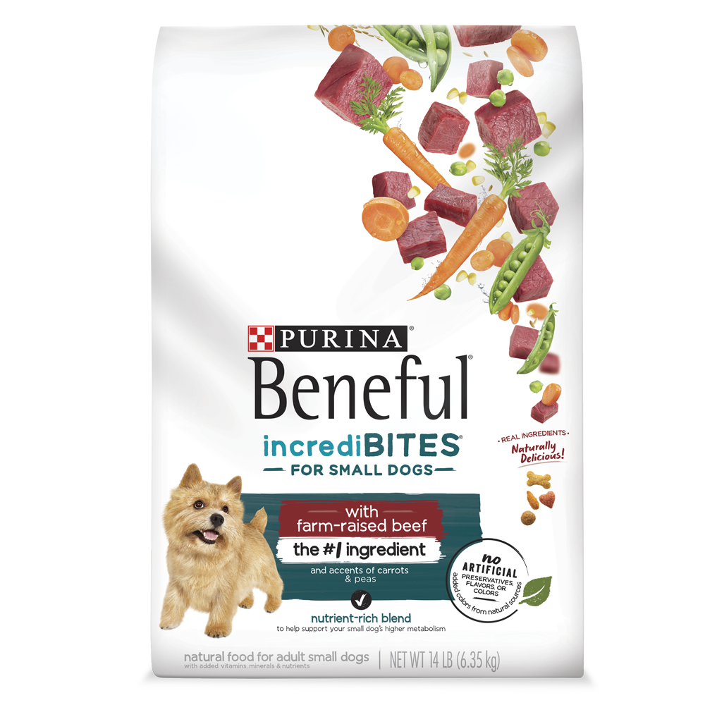 Beneful Incredibites Small Dog Chow Beef 3.5