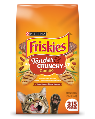 Purina Friskies Tender Crunchy 3.15lb