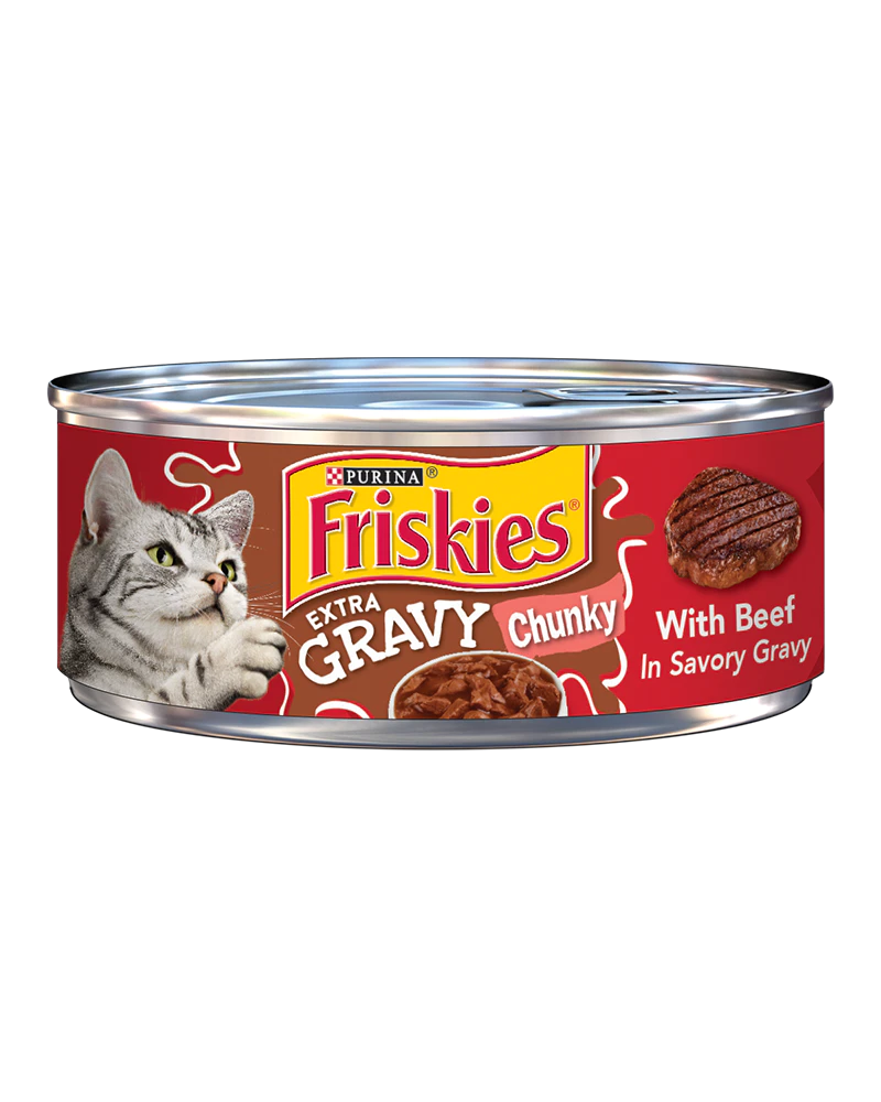 Purina Friskies Tin - Chunky Beef