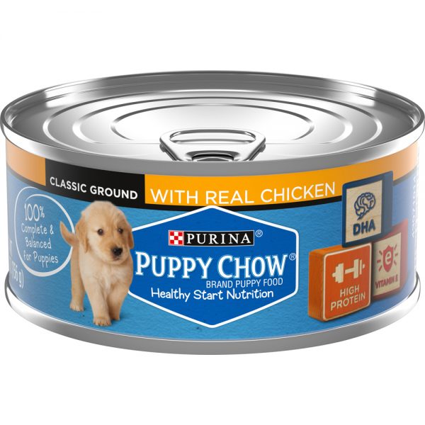 Purina Puppy Tin Meat Ground Chicken