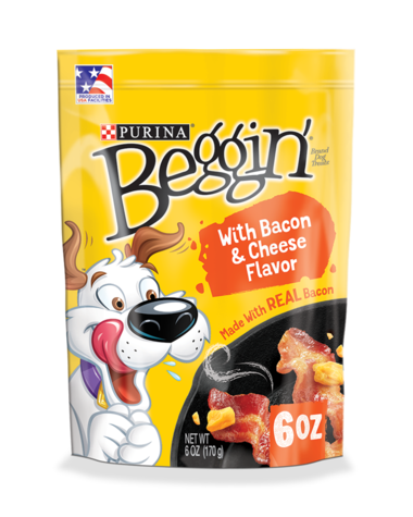 Purina Beggin Strips Dog Treats - Bacon & Cheese