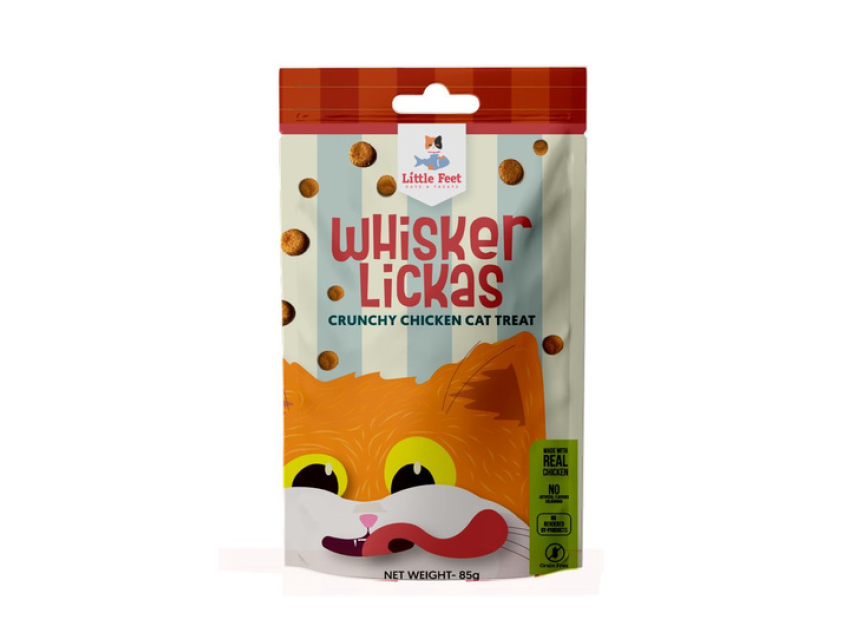 Little Feet Whisker Lickas - Chicken 85g