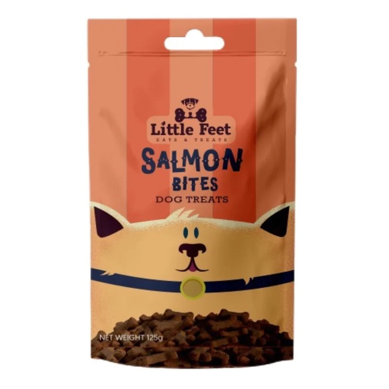 Little Feet Dog Treats - Salmon Bites 125g