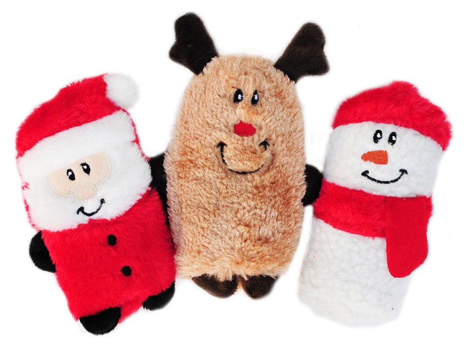 ZippyPaws - Holiday Buddies 3 Pack