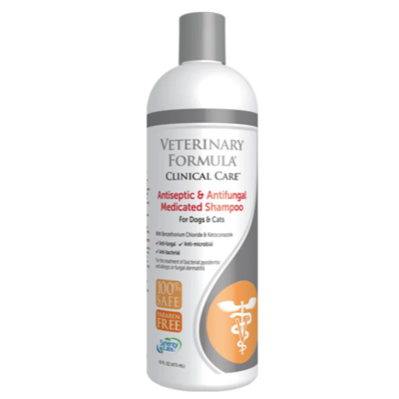 Veterinary Formula Antiseptic & Antifungal Medicated Shampoo