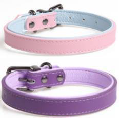 Leather Pet Collar - Large