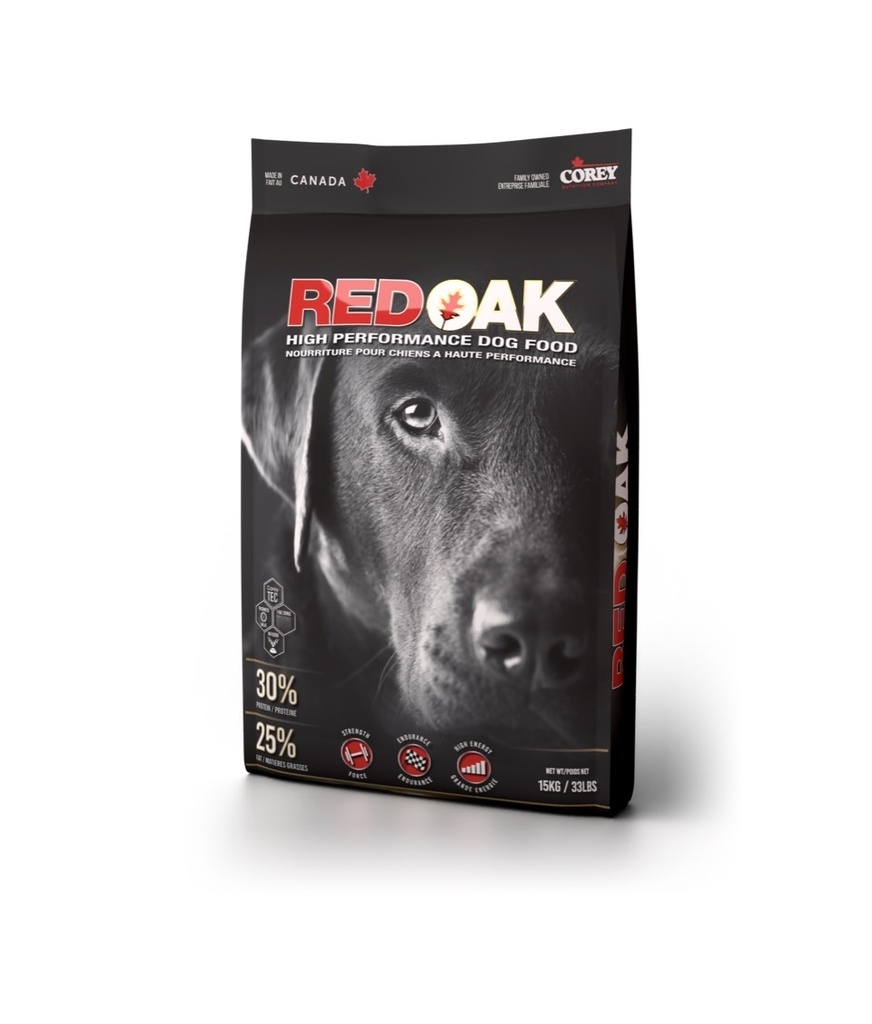 Red Oak High Performance Dog Food 33lbs