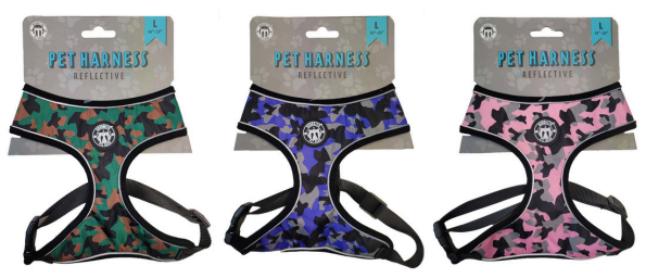 Reflective Pet Harness - Small 12" - 18"