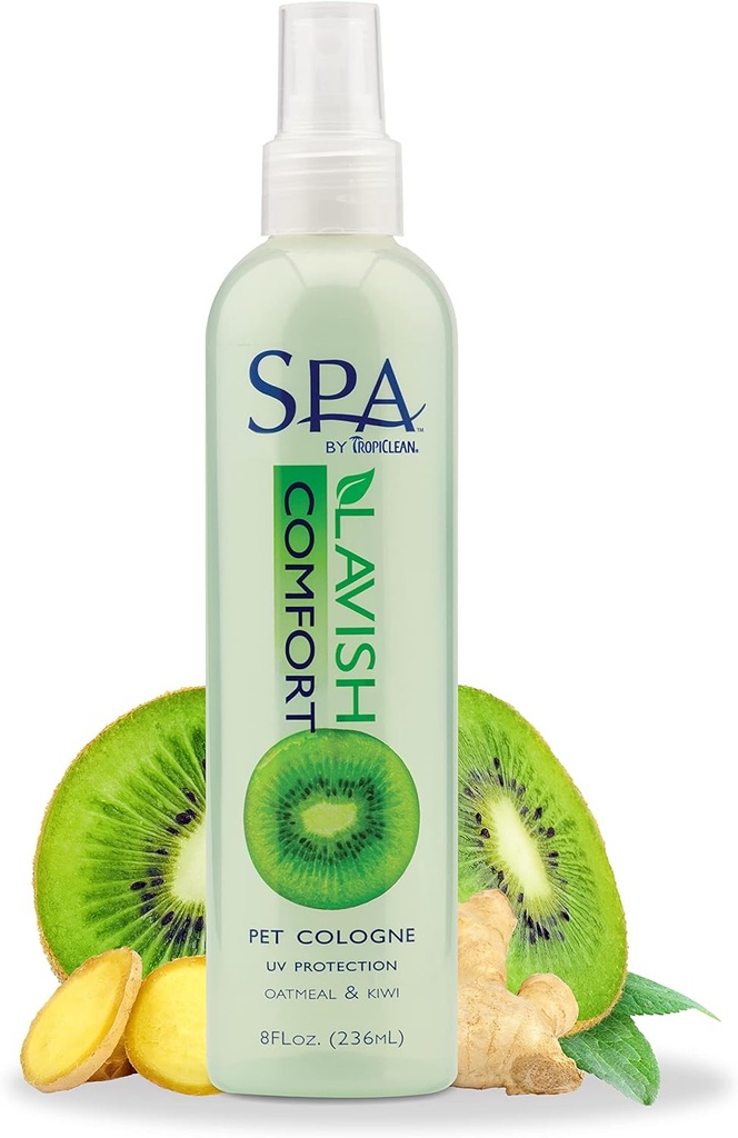 TropiClean SPA Comfort Oatmeal and Kiwi Dog Cologne Spray 8oz