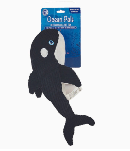 Ocean Pals - Plush Corduroy Ultra Durable Whale 14"