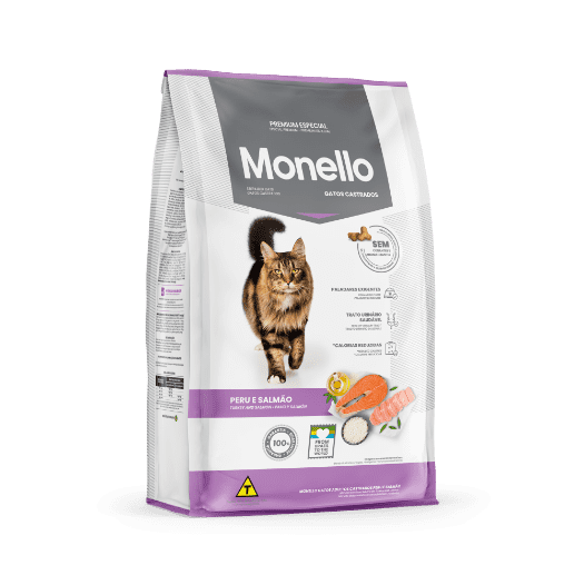 Monello Sterilized Adult Cats Turkey and Salmon - 1kg