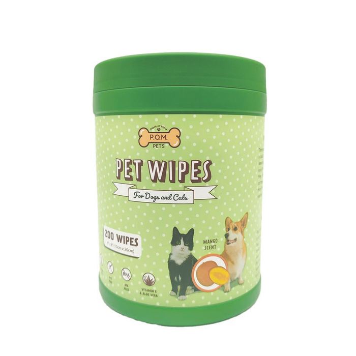 P.O.M. Pets Pet Wipes