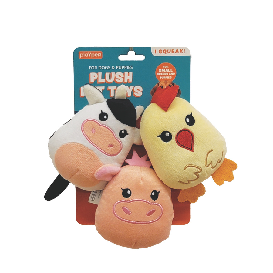 Plush Toys - 3pk