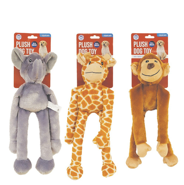 Brooklyn Pet Gear Plush Safari Animals - Asst