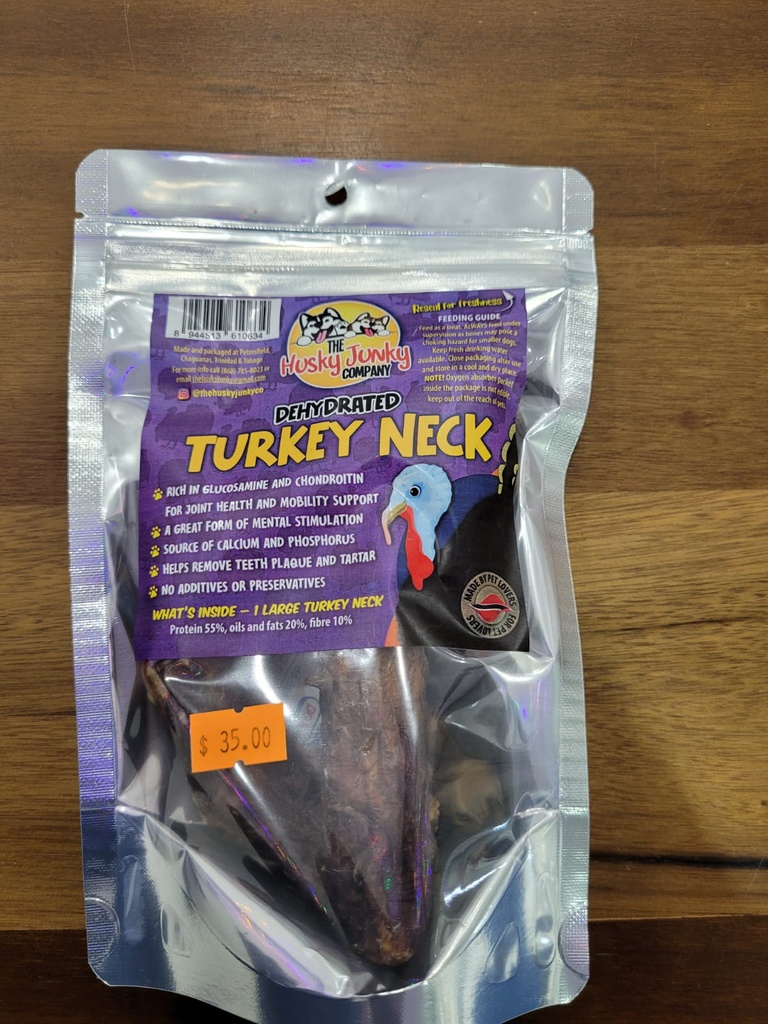 Husky Junky - Dehydrated Turkey Neck 60g