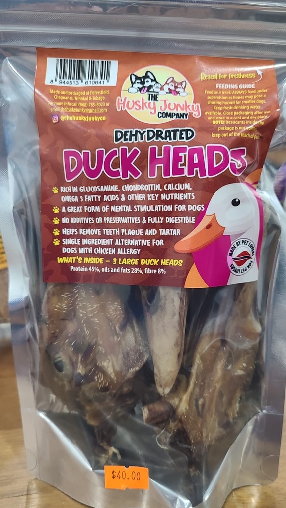 Husky Junky - Dehydrated Duck Heads 