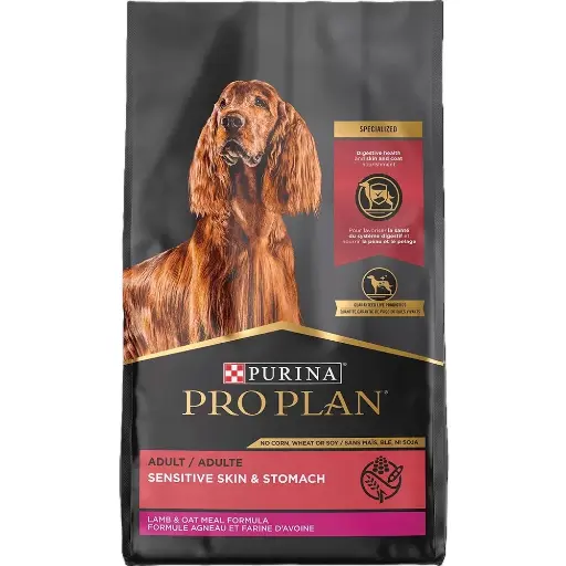 Purina Pro Plan Adult Sensitive Skin & Stomach Lamb & Oatmeal 16lb