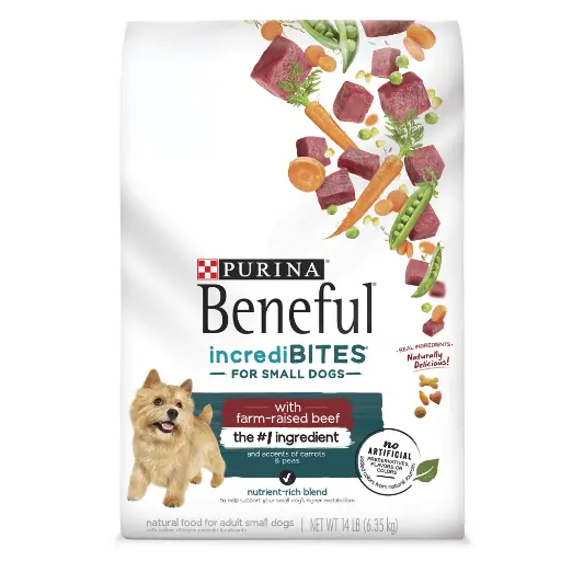 Beneful Incredibites Small Dog Chow Beef 3.5