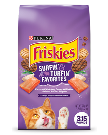 Purina Friskies Surf N Turf 3.15lb