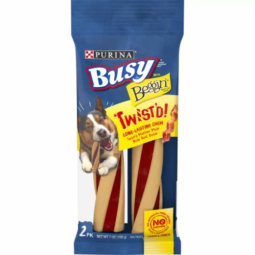 Purina Busy Bone Twist'd Chew Treats Small/Medium Dogs