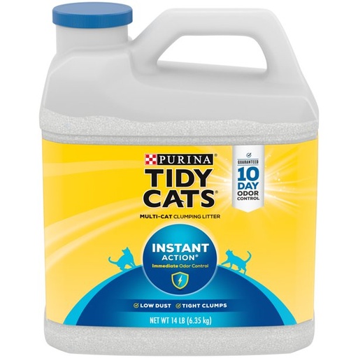 Purina Tidy Cats Instant Action Non-Clumping Cat Litter 14lb