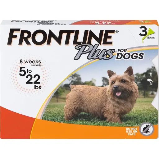 Frontline Plus Dog S 5-22 Lbs Orange