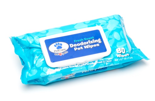 PetCare Deodorizing Pet Wipes - Fresh Scent