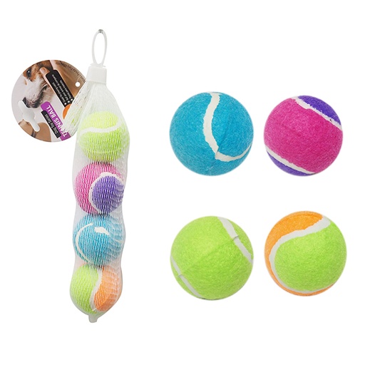 Mini Tennis Ball 4pc Set