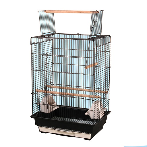 Bird Cage - Rectangular with Play Top