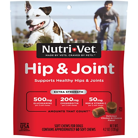 Nutrivet - Hip & Joint Soft Chews 4.2oz