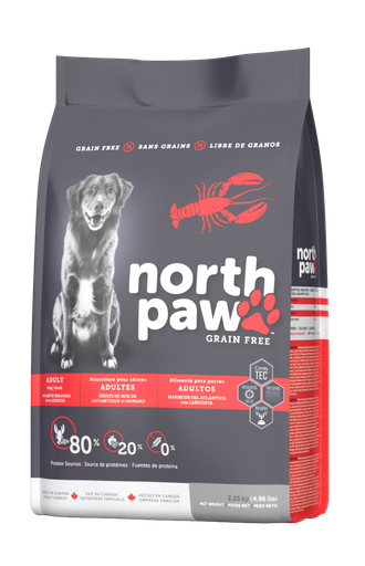 North Paw Atlantic Seafood with Lobster 25lbs