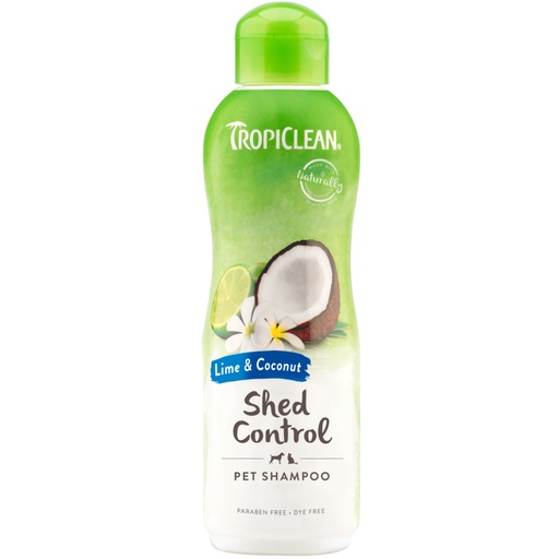 TropiClean Shed Control Lime & Coconut Pet Shampoo 12oz