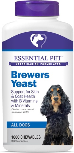 Essential Pet Products Brewers Yeast - 1000 Chewable Tablets