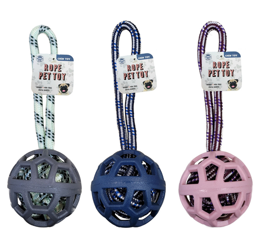 TPR Cage Rope Knot Toy