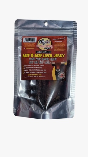 Husky Junky - Dehydrated Beef & Beef Liver Jerky 60g