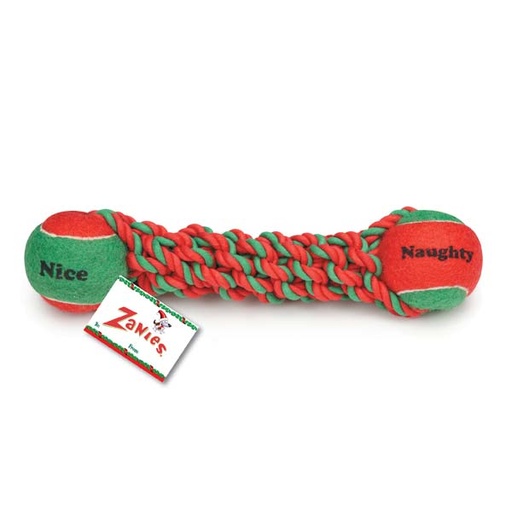 Zanies Naughty or Nice Tennis Tug