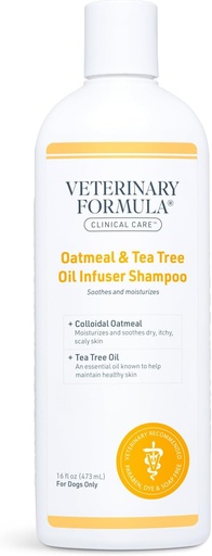 Veterinary Formula Clinical Care Antiparasitic & Antiseborrheic Medicated Dog Shampoo 16 oz